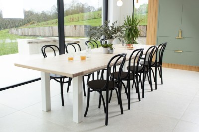 Black Bentwood Bistro Chair Group